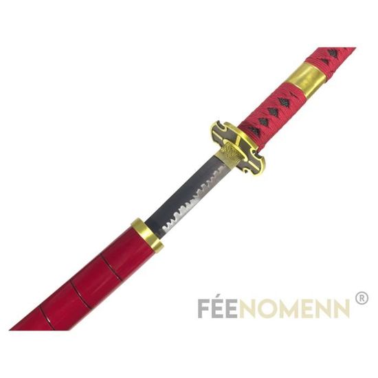 Réplique Katana ornemental One Piece: Roronoa Zoro Sandaï Kitetsu [Lame