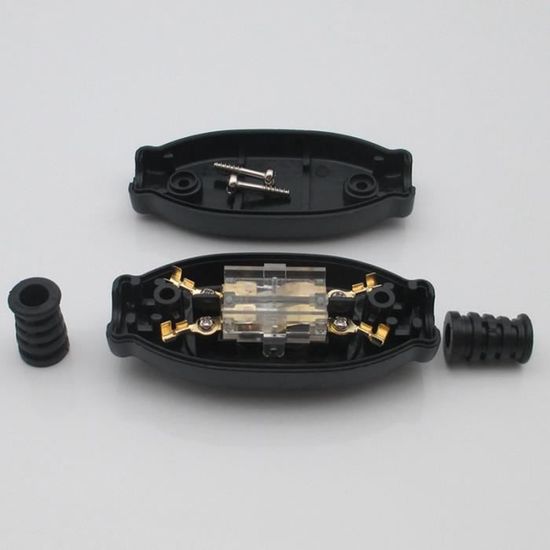 Lot 2 Interrupteurs Etanches Extérieurs IP65 En Ligne - Interrupteur à Câble Pour Éclairage