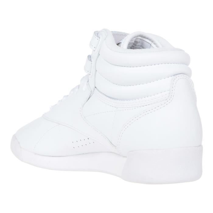 Reebok freestyle hi femme blanche sale