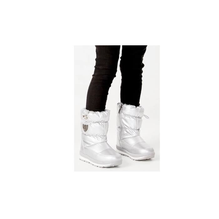 Ukap enfants botte d'hiver semelle en caoutchouc bottes de neige premiers  marcheurs chaussures de berceau chaussons d'extérieur confort chaussons