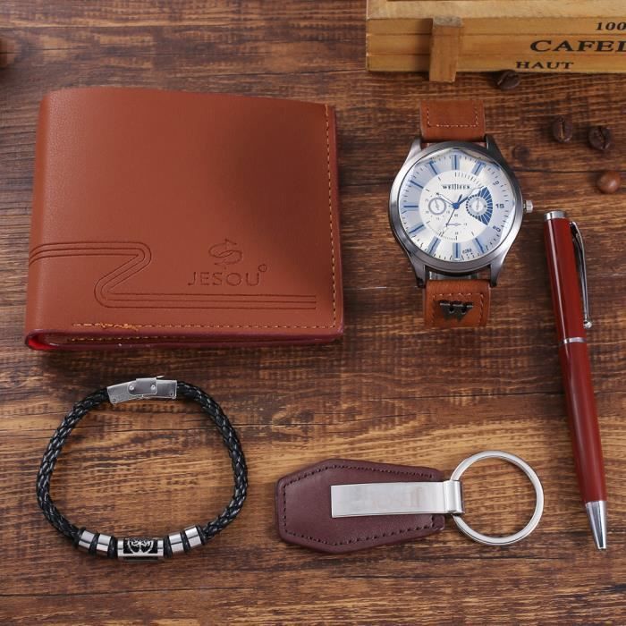 Montre Porte Bijoux Homme Coffret Montre Homme Porte Monnaie Stylo