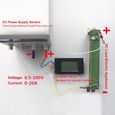 Ampèremètre voltmètre, testeur d'ampèremètre numérique, écran LCD pour appareil électrique-3