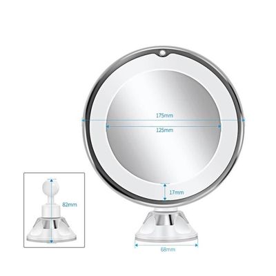 Gedy - MIROIR GROSSISSANT X3 Avec VENTOUSE CHRO - G Produktbild-Vorschau 4