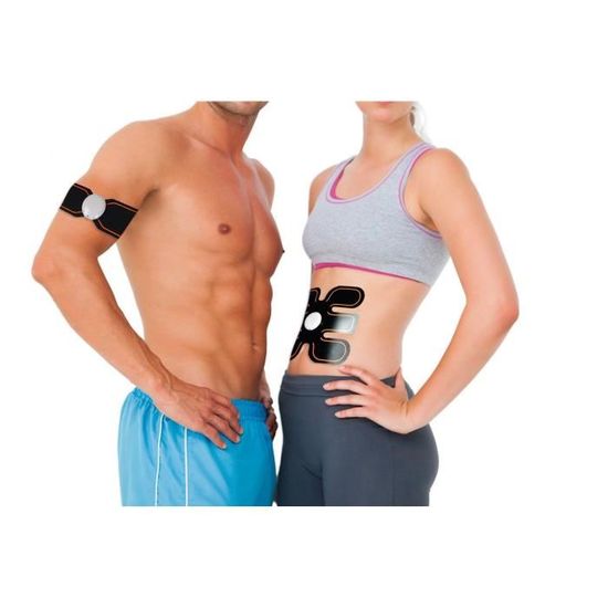 JOCCA Electrodes de musculation pour abdominaux 5 programmes 15 niveaux Cdiscount Sport