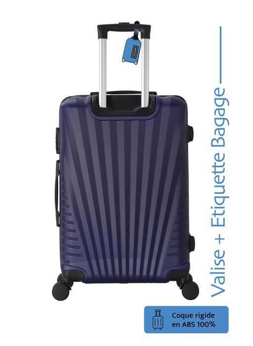 Benzi Mala de Viagem / Trolley Grande 74cm 4R BZ5709 Rosa