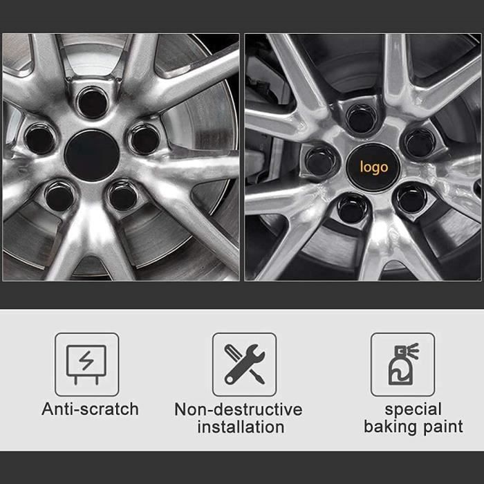 4 Enjoliveurs Centraux Pour Opel Astra J – Cache-moyeu ABS Gris Ø54 Mm – Remplacement Style Pour Jantes D'origine