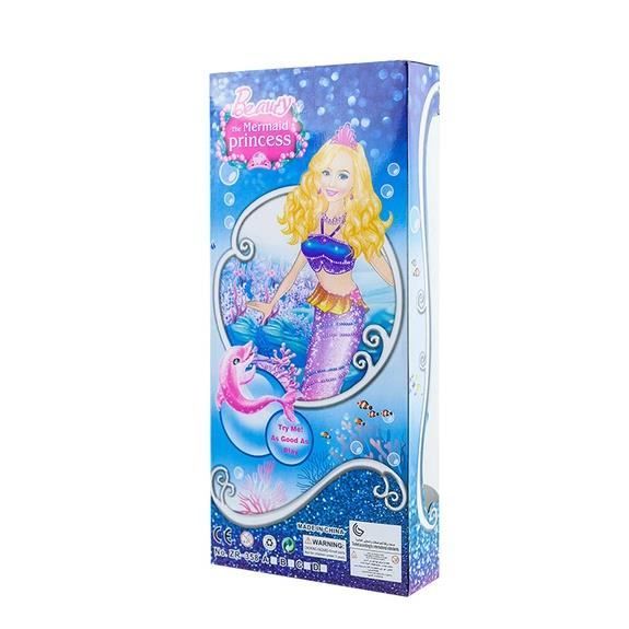 Barbie Dreamtopia Poupee Sirane Lumiare et danse Aquatique à Plonger dans l' Eau, Avec Mouvements de Nageoire, Jouet pour Enfant, GFL82 - Multicolore :  : Jeux et Jouets