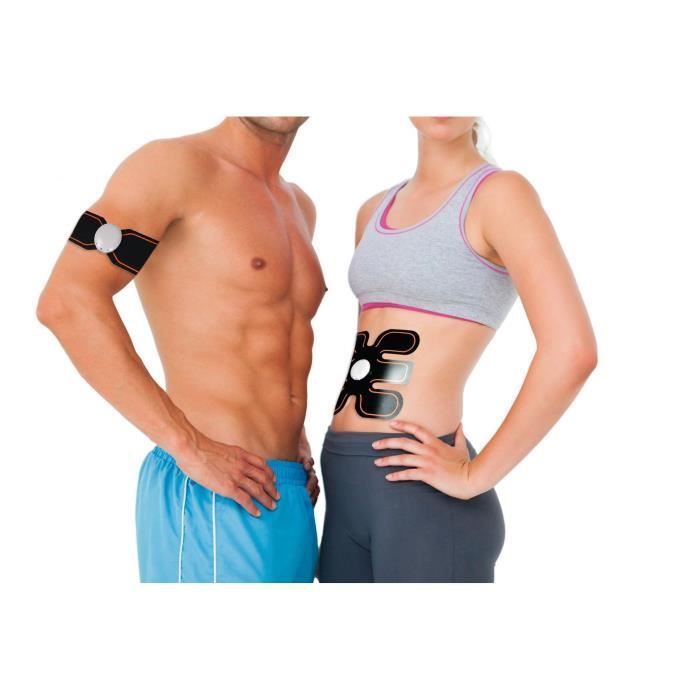 JOCCA Electrodes de musculation pour abdominaux 5 programmes 15 niveaux Cdiscount Sport