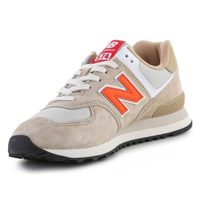 New balance cuir beige cheap
