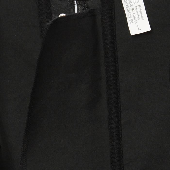 Pantalon à Bretelles Sirène – Bustier Complet, Marque UK8, Noir Et Exclusif