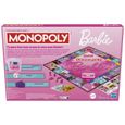 Monopoly : édition Barbie, jeu de plateau pour 2 à 6 joueurs, jeux pour la famille, à partir de 8 ans-6