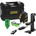 Stanley FMHT77617-1 Niveau Multilignes SLG-2V (Li-Ion) Laser Vert Gamme Fatmax - Portee 30m / 50m avec Un Detecteur - Protect-0