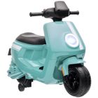 Scooter électrique enfants AIYAPLAY moto porteur pour enfants phare et musique, marche avant/arrière, roues d'entraînement