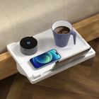 PEZIN&HULIN Table de Chevet en Bambou - Étagère de Chevet pour Lit Superposé - Plateau de Chevet - Pezin & Hulin - Blanc - Contemporain