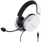 Casque Gaming – TRUST GXT 490 Fayzo – USB – Surround 7.1 – Micro détachable – RGB – PC/PS5 – Blanc