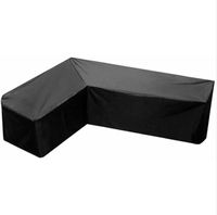 Housse de canapé d'angle de jardin - 21521587cm imperméable, résistante aux UV