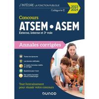 Concours ATSEM-ASEM Annales corrigées 2023-2024