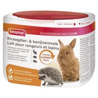 BEAPHAR – Lait maternisé en poudre pour rongeur et lapin – Aliment d'allaitement complet – Teneur réduite en lactose – 200g