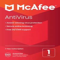 CLE DE ANTIVIRUS MCAFEE TOTAL 10 YEARS 1 DEVICE