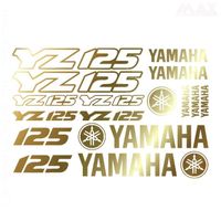 16 stickers YZ 125 – OR – YAMAHA sticker YZ 125 - YAM437