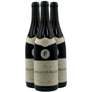VIN ROUGE Domaine Charles Munier Savigny-lès-Beaune 2017 - Vin Rouge de Bourgogne (3x75cl)
