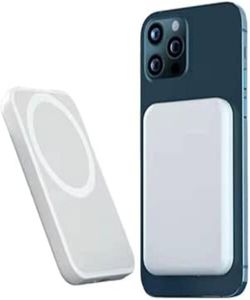 Coffret Cadeau Ultime IPhone 12 Pro Max : Batterie MagSafe 5000mAh + Chargeur Induction + Coque Transparente + Chargeur Rapide 20W