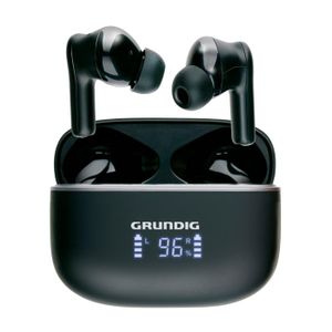 Casque Audio Bluetooth Supra-auriculaire Grundig Avec Lumières LED Et Micro - Neuf, Couleur Grise