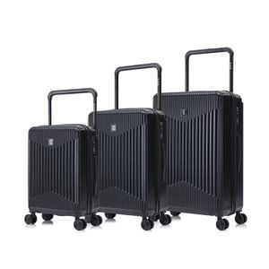 Valise Cabine Manoukian 20x31x47,5cm, Roulettes 360°, Orange Et Brune, Neuve