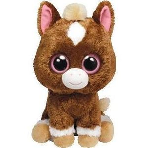 Peluche cheval marron Nao petit modèle Nattou