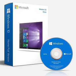 SYSTÈME D'EXPLOITATION Logiciel - Windows 10 Famille Home 64 Bits DVD OEM