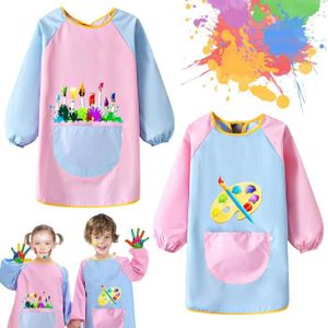 BUTY-Enfants Sarrau Blouse Tablier étanche à Manches Longues pour