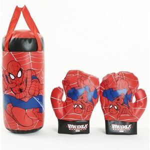 SAC DE FRAPPE MENGMA Gant de Boxe Sac de Frappe Sport Jouet de Combat Rouge pour Enfants