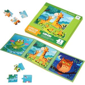 PUZZLE Jouet Puzzle En Magnétique Pour Enfant, Montessori