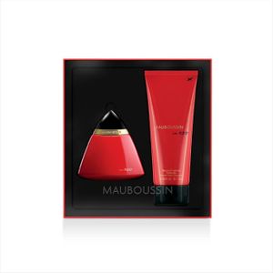 COFFRET CADEAU PARFUM Mauboussin - Coffret Jumbo In Red : Eau de Parfum 100ml & Gel Douche 200ml
