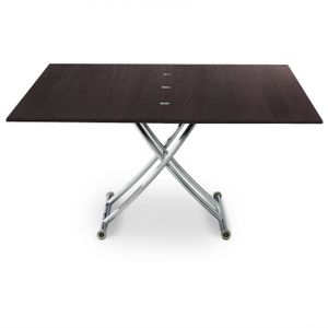 Table Basse Relevable Carrera Bois Wenge