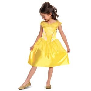 Déguisement princesse dorée fille - XS 3-4 ans - Robe, Cerceau, Nœud à  cheveux - Velours, Tissu satiné, Tulle - Cdiscount Jardin