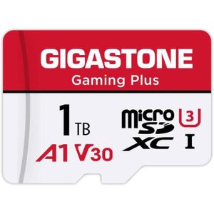 [5 Ans Récupération de données Gratuite] Gigastone Carte Mémoire 128 Go Lot  de 2 Cartes, 4K Game Pro, Compatible avec GoPro Switch, Vitesse 100 Mo/s.