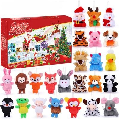 YeahBoom Calendrier de l'Avent,Calendrier de l'Avent de Blocs,l'Avent 24 Blocs de Construction Jouet Enfant,Cadeau de Noël pour Enfants, Garçons, Filles (Rue de Noël