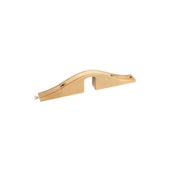 Connecteurs De Rails UOCAI Pour Trains En Bois - Lot De 12 + 3 Supports, Compatible Brio, Duplo, Hape - Couleurs Vives