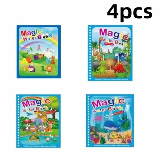Lot De 2 Livres D'autocollants En 3D Enfants Réutilisables, Gelée D'animaux Gommettes Enfant, Des Animaux, La Vie Océanique, Dinosaures,gommettes Enfants 3 à 6 Ans,Livre D'apprentissage éducatif