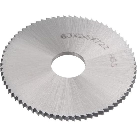 Lame De Scie Circulaire 80mm – 2mm épais, 72 Dents, HSS Nitruré, Uxcell