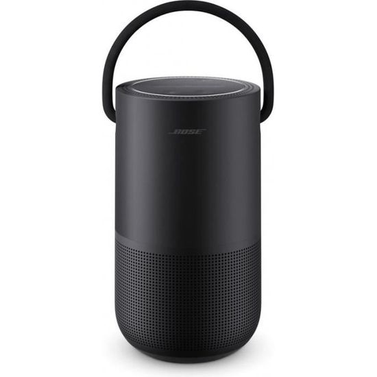 BOSE Portable Home Speaker - Enceinte portable - Bluetooth, Wifi - Alexa et Google intégrés -  Noir