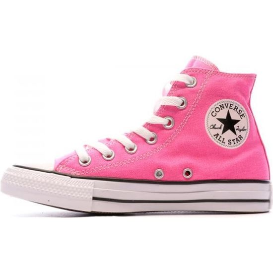 Chuck Taylor All Star Baskets Roses Femme Converse Pink Cdiscount Chaussures
