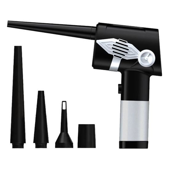 Aspirateur/dépoussiéreur à Air Comprimé Sans Fil Pour Clavier PC - Avec LED Et Souffleur, Neuf Avec Chargeur