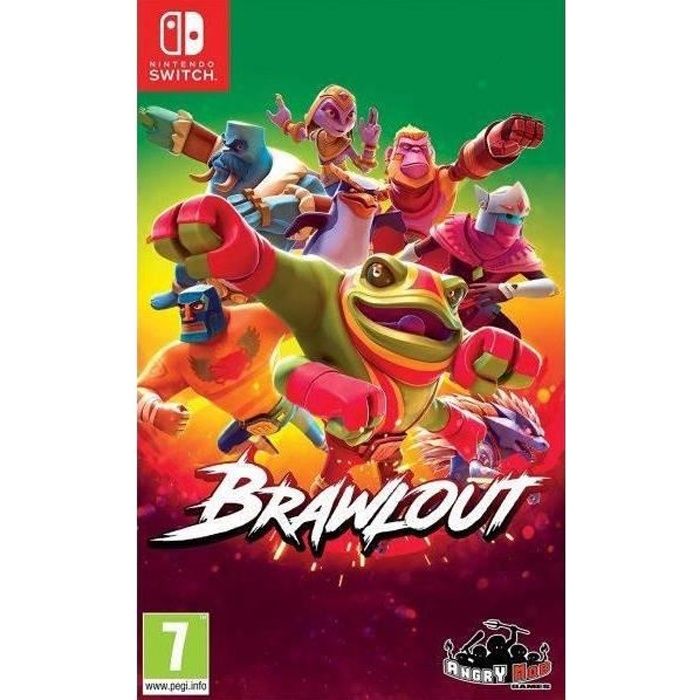 Just For Games Brawlout Jeu Switch