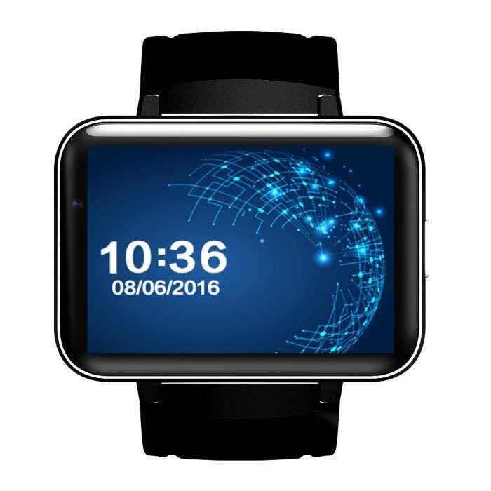 DM98 Bluetooth intelligent Health Watch poignet bracelet moniteur de fréquence cardiaque BK WSM61117083BK_2942