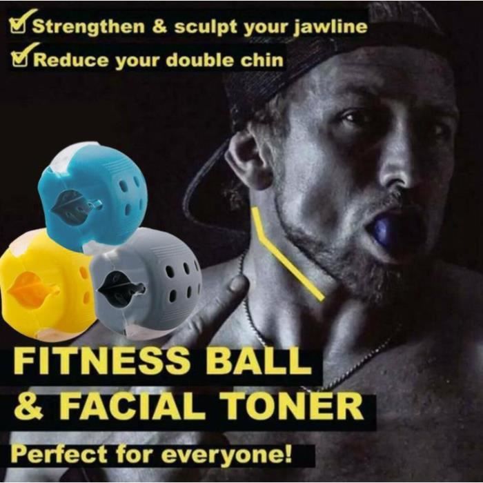 Appareil de formation des muscles du visage Plastifiant de remise en forme des muscles du visage - Trois ensemble