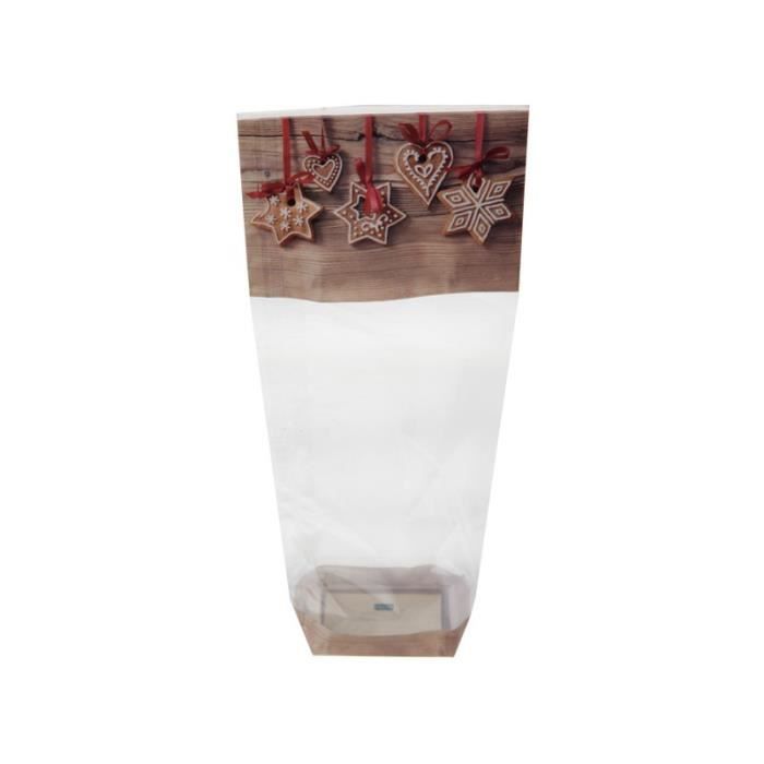 5 Sachets décor doré pour biscuits et sablés