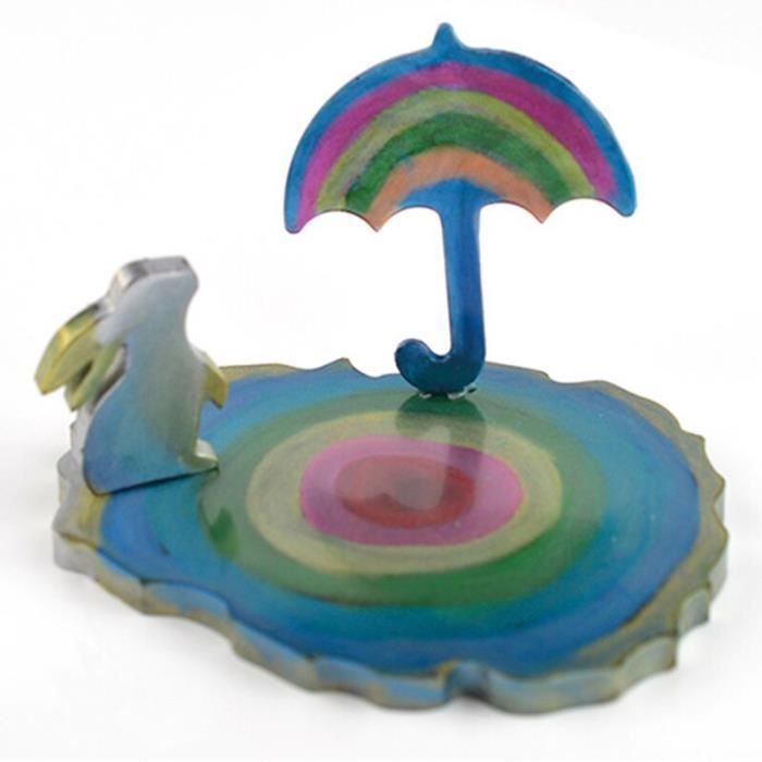 Moule de Table en résine rectangulaire diamant Bricolage caboteur ondulé irrégulier Silicone moule de Table diamant rectangulaire 1