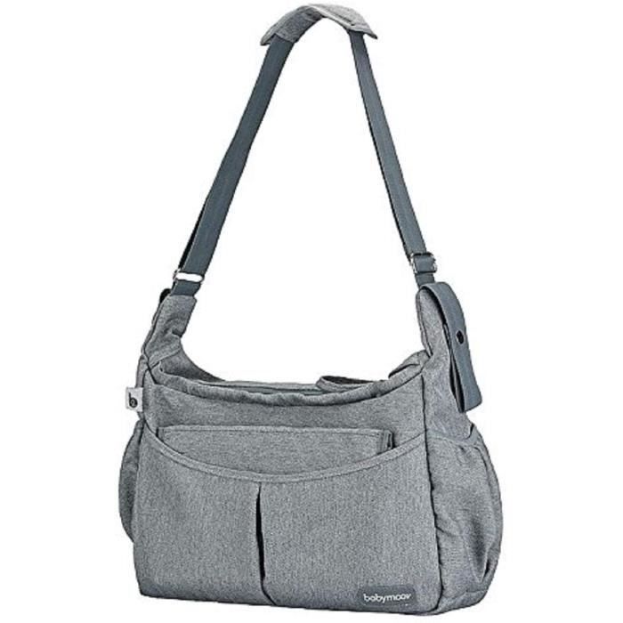 Babymoov Sac à Langer Urban avec Accessoires/Bandoulière, Smokey